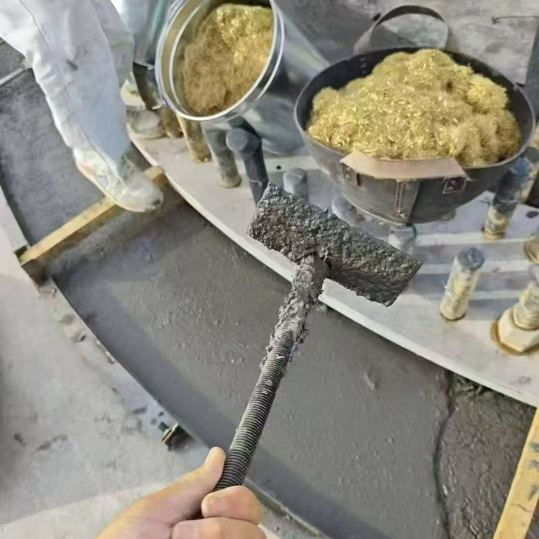 白城C120钢纤维高强无收灌浆料 轧机压缩机汽轮机发电机锻压设备底座灌浆材料